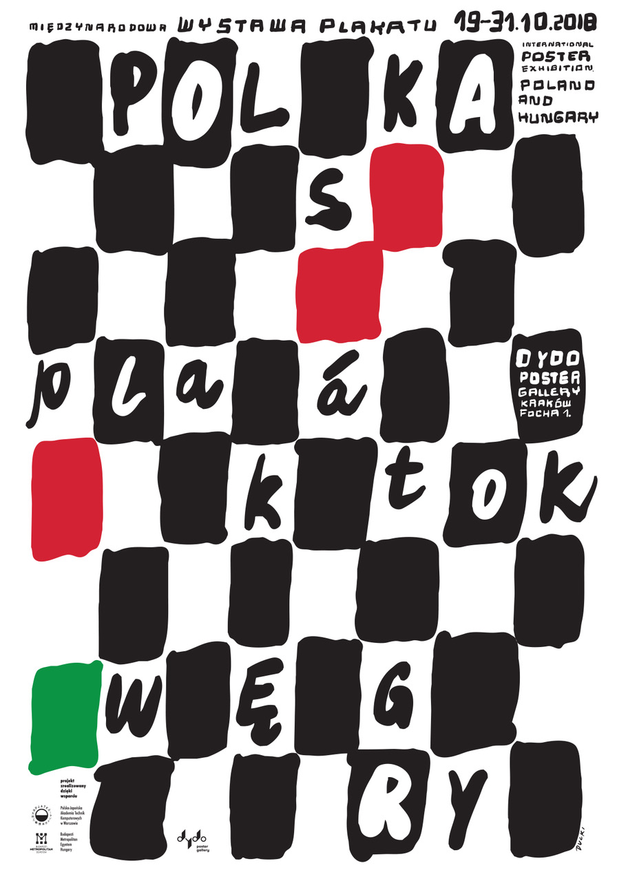 Plakátok. International Poster Exhibition. Poland & Hungary.