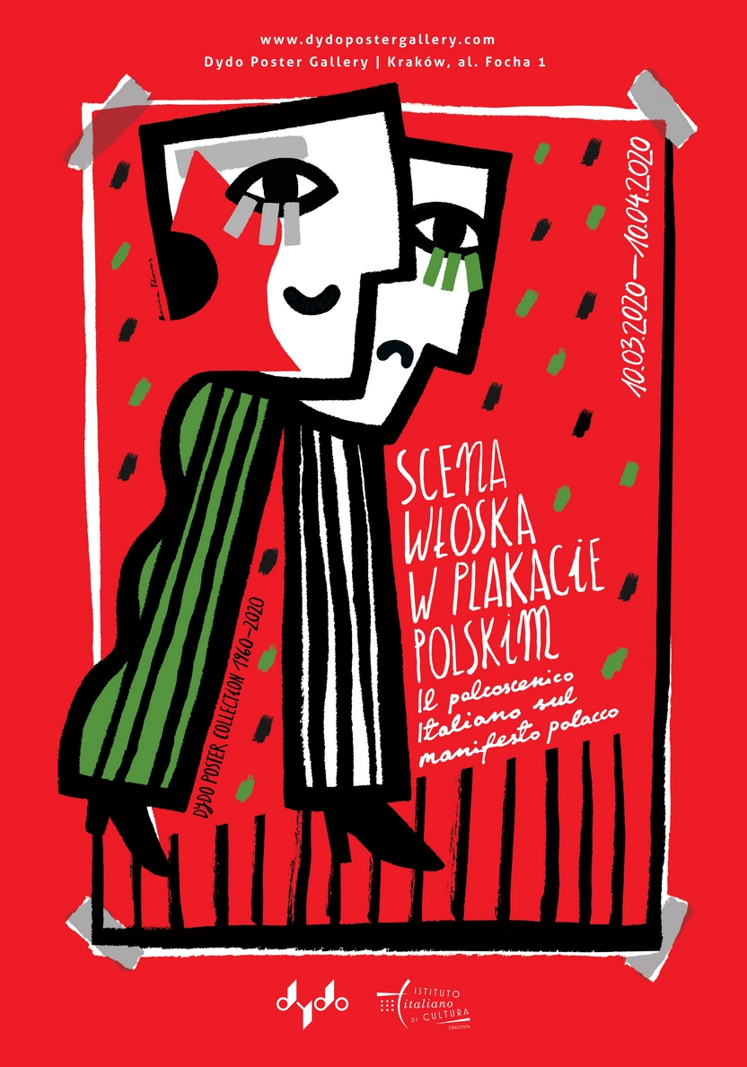 Scena włoska w plakacie polskim