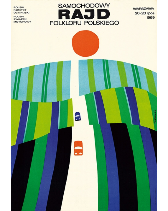 Samochodowy rajd folkloru polskiego (reprint)