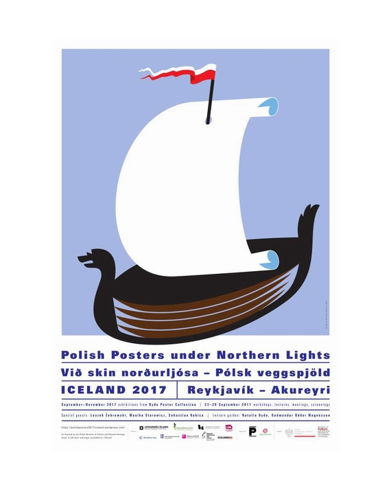 Polish Posters under Northern Lights