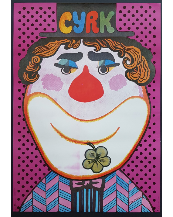 Circus (Clown with a Flower)