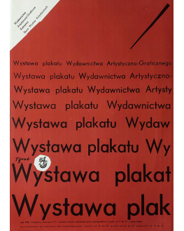 Wystawa Plakatu Wydawnictwa Artystyczno - Graficznego, Grabowski