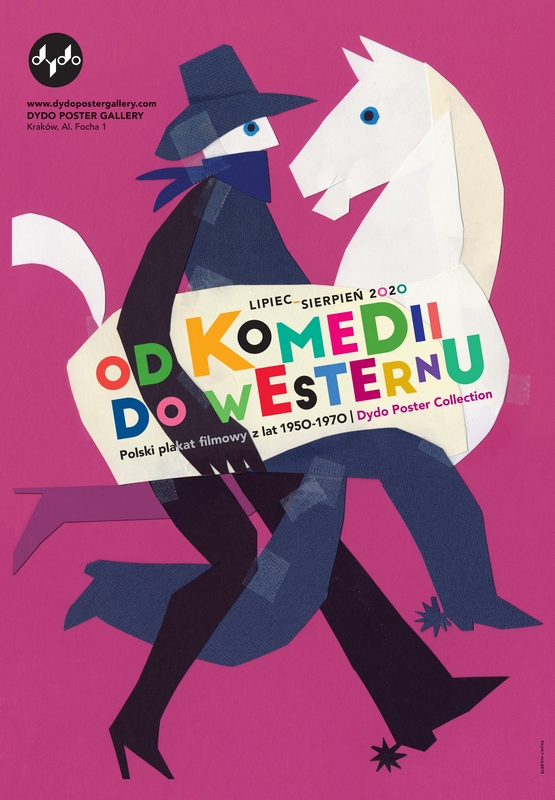 From comedy to westerns. Polish film poster from years 1950-1970