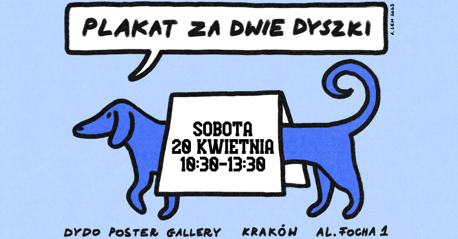 Poster for twenty zloty / 20 April